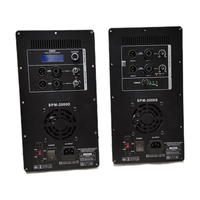 Module d'amplificateur de plaque de classe D professionnel 2024 BiG Power RMS 2000W 4 Ohm pour sonorisation en direct avec DSP et haut-parleurs de subwoofer métalliques