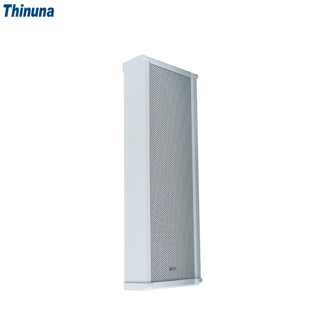 Thinuna SK-860-PW Outdoor Background Music PA System Waterproof Coaxial 6.5 Inch Sound Column Speaker AC 60W Active Speakers