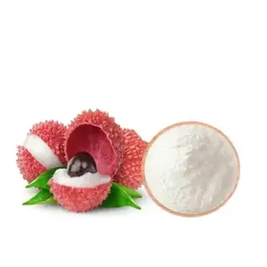 Boa Qualidade Natural Lychee Fruit Powder Lichia Suco Em Pó