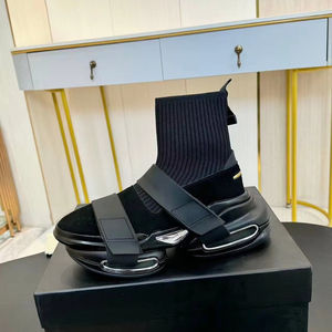 Zapatos de Diseñador de Marca de Lujo, de Caña Alta, con Suela Gruesa, Transpirables, Antideslizantes y Acolchados, Estilo Náutico - Product Image 1