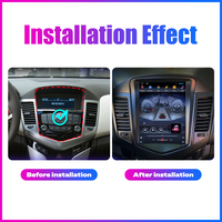 Pour Chevrolet Cruze 2009-2014 2 Din Autoradio Android Lecteur MP5 Autoradio Lecteur DVD de voiture Navigation GPS Carplay Android AUTO