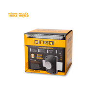 Kunci Mortise Kuningan DingQi 1.5mm, Kunci Kenop Kabinet dengan 3 Kunci, untuk Lemari Kantor, Loker, Gudang, dan Lemari Penyimpanan