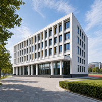 Panneaux préfabriqués en acier pour bâtiments scolaires à montage rapide, structure boulonnée, programme réduit, moins de stockage sur site, installation préalable du câblage