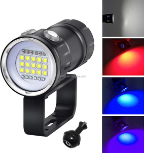 Chụp ảnh chuyên nghiệp điền vào ánh sáng đèn pin năng lượng cao đa chức năng lumen cao ngọn đuốc ánh sáng dưới nước lặn đèn pin - Product Image 3