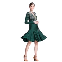 L-18242 norme Nationale costume de danse Latine robe seau personnalisé cowboy robe adulte compétition féminine robe de danse Latine