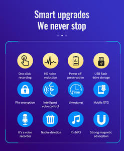 Grabadora Portátil Q63 de Alta Definición con Reducción de Ruido, Larga Duración en Espera, Control de Voz Inteligente, Venta Directa de Fábrica - Product Image 5