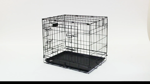 Chenils d'extérieur Sentinel pour animaux de compagnie <span class=keywords><strong>Cage</strong></span> pliante en métal pour chien <span class=keywords><strong>Cage</strong></span> à deux portes pour lapins - Product Image 6