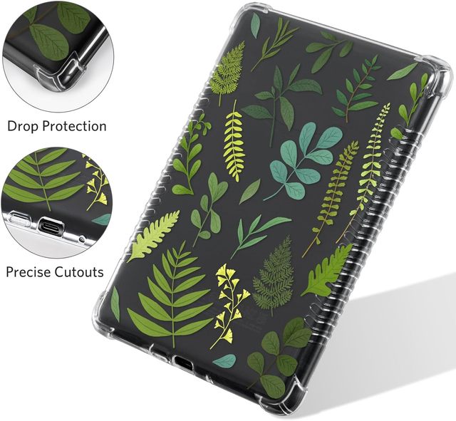 3D Sublimation Custom UV Printing Clear Shockproof Soft TPU Case for Amazon Kindle Paperwhite 5 11th Generation 2021 6.8 Inch