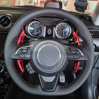 Housse de volant pour Suzuki Jimny Sierra Swift Sport Teszt Baleno 2018-2022 Année Accessoires d'intérieur de voiture