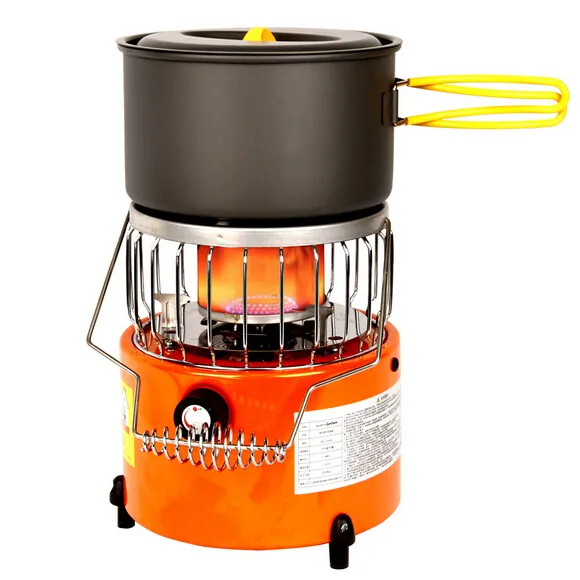 Mini Gas Heater for Camping Outdoor Heating Camping Stove Butane Tent Heater for Fishing Hunting