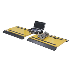 Veidt Pesaje 1-20t Camión electrónico móvil Sobrecarga de vehículos Almohadilla de peso de eje inalámbrico con rampa e indicador de impresión - Product Image 5