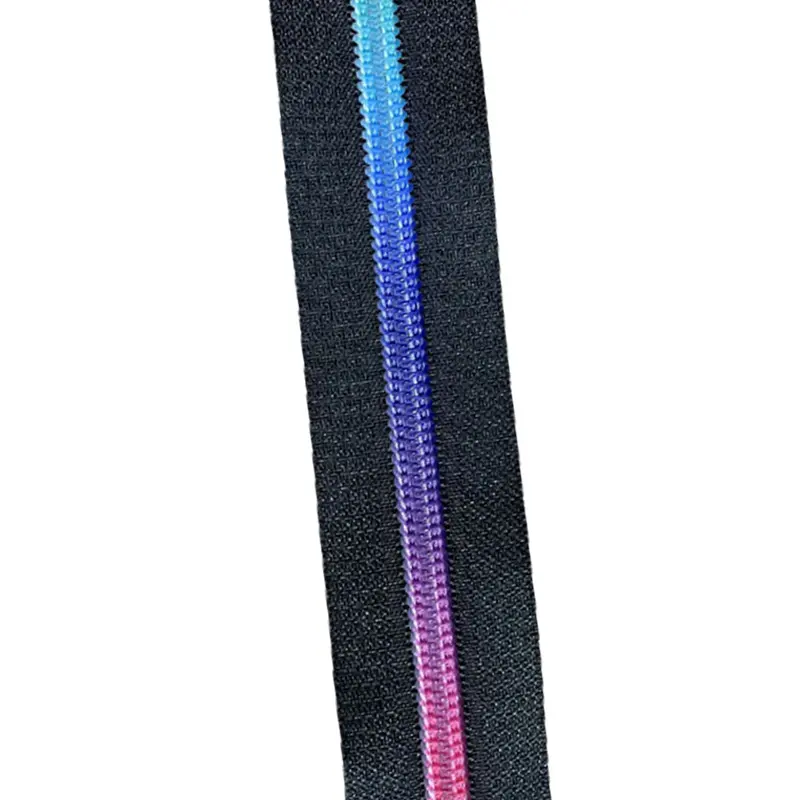 Goed Ontworpen Groothandel Regenboog Rits Kleding Modieuze Slider Nylon Rits Accessoires