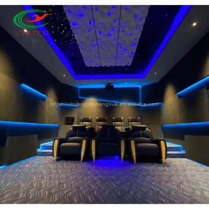 Panneau acoustique 100% fibre de polyester chambre insonorisante panneau <span class=keywords><strong>anti</strong></span>-<span class=keywords><strong>bruit</strong></span> insonorisant sur le <span class=keywords><strong>mur</strong></span> - Product Image 4