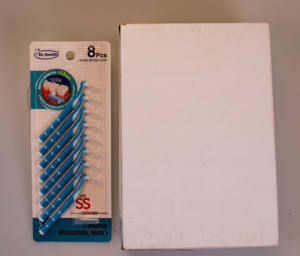 Cure-dents interdentaires en nylon en forme de L nouvellement conçus 8 pièces Mini brosse à dents <span class=keywords><strong>Tepe</strong></span> brosses interdentaires brosse interdentaire dentaire - Product Image 5