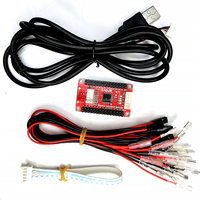Carte de contrôle USB à latence nulle pour PC, Raspberry Pi, PC360, PS/3, Steam, Android, kit DIY, mini console, jeux d'arcade à pièces - Usine