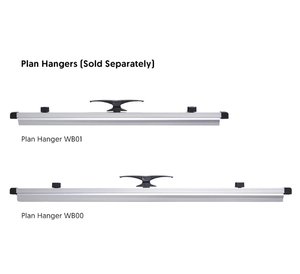 Étagère mobile de rangement pour plans JH-Mech, pour documents volumineux, plans et dessins techniques, avec 4 <span class=keywords><strong>roulettes</strong></span> pivotantes, support mobile pour plans. - Product Image 3