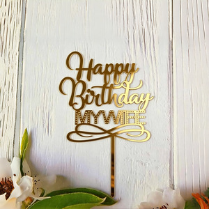 Letrero Acrílico <span class=keywords><strong>para</strong></span> <span class=keywords><strong>Pastel</strong></span> <span class=keywords><strong>de</strong></span> <span class=keywords><strong>Cumpleaños</strong></span> Estilo Instagram, MI ESPOSA/MI ESPOJO, Decoración <span class=keywords><strong>para</strong></span> Pasteles <span class=keywords><strong>de</strong></span> Pareja - Product Image 6