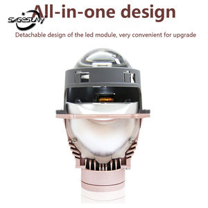 Accesorios para coche Bi LED proyector lente faro 3,0 pulgadas Bi LED proyector lámpara para coche reemplazo Bi <span class=keywords><strong>Xenon</strong></span> HID proyector - Product Image 5