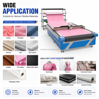 Machine de découpe textile à couteau oscillant automatique 2000W 220V/380V pour tissus simples et multicouches
