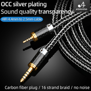 <span class=keywords><strong>สาย</strong></span>สัญญาณเสียง ataudio HIFI ขนาด4.4มม. ถึง<span class=keywords><strong>2.5</strong></span>มม. แจ็ค<span class=keywords><strong>สาย</strong></span>สัญญาณเสียง4.4 <span class=keywords><strong>2.5</strong></span>ตัวผู้ไปยังตัวผู้สำหรับเครื่องผสม/เครื่องขยายเสียง/เครื่องเล่นซีดี/ลำโพง - Product Image 4