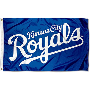Fast Delivery MLB Teams Custom Design Printing Kansas City Royals <b>Flag</b> - Product Image 3