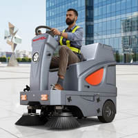 Nettoyeur de sols autoporté à alimentation directe d'usine, aspirateur commercial à forte puissance et longue autonomie