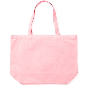 Grands sacs fourre-tout en toile écologiques pour femmes avec fermeture à glissière, sacs de courses en coton réutilisables pour femmes, logo imprimé personnalisé - Product Image 6