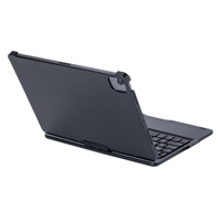 Casing Keyboard Plastik OEM ODM 360 Derajat Dapat Diputar Dengan Touchpad RGB Backlit untuk iPad