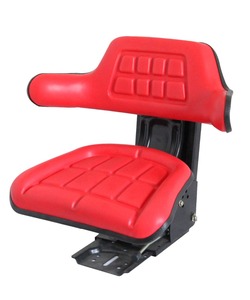 Asiento de Tractor de PVC rojo para tractor Fiat New Holland 640, piezas de tractor - Product Image 4