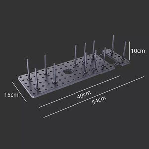 Kitchen <b>Drawer</b> Anti-skid Drain Bowl Rack Retractable Dish Tea Set <b>Storage</b> Bowl Rack <b>Storage</b> Rack Detachable Bowl Chopstick Dish - Product Image 5