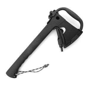 Hacha de fibra de vidrio para acampar, herramienta multifuncional con mango táctico para supervivencia - Product Image 2