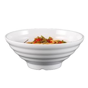 Bol blanc mélamine vaisselle en plastique ronde style moderne nouilles Restaurant mariage maison hôtel fête - Product Image 2