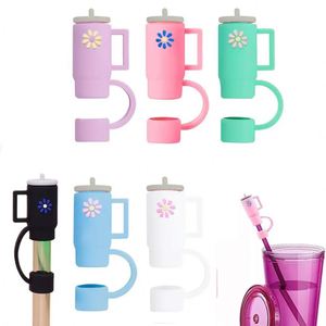 Lot de capuchons de paille en silicone réutilisables, personnalisés, mignons, avec motifs infirmière, chapeau de cowboy, nœud et baskets de sport, pour pailles de 8-12mm - Product Image 2