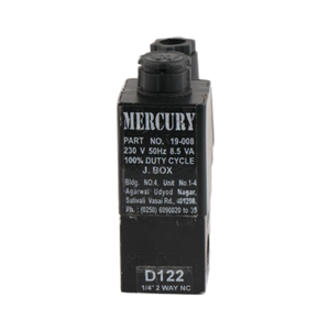 สภาพใหม่ 1/4"x2/2 นิวเมติกแบบแอคทีฟโดยตรง D122 โครงสร้างอะลูมิเนียมสแตนเลส รับประกัน 1 ปี สำหรับอาหาร - Product Image 3