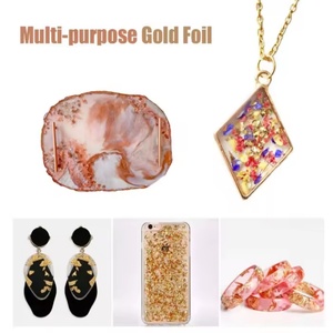 แผ่นทองคำเปลวเกรดอาหารสำหรับตกแต่งขนม เค้ก คัพเค้ก ทำเล็บ และอื่นๆ - Product Image 6