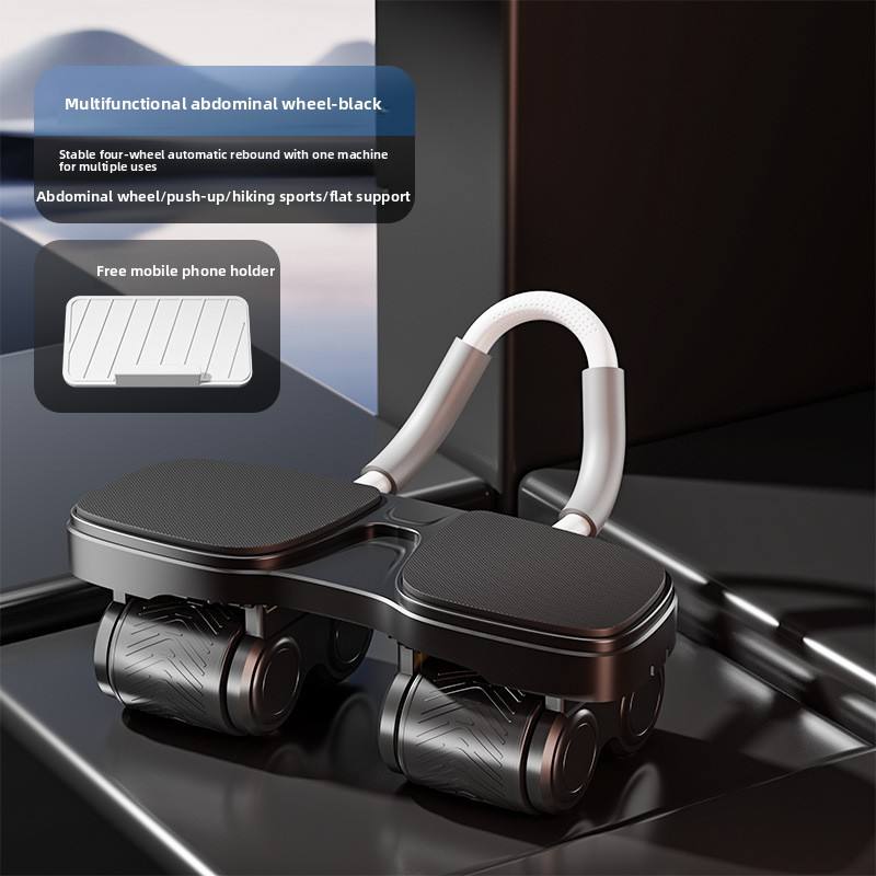 Multifunctional Abdominal Wheel Black