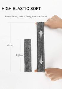 عصابة رأس رياضية نسائية مخصصة رفيعة وناعمة مضادة للانزلاق وماصة للرطوبة للتمارين والجري واليوجا مع حماية - Product Image 5