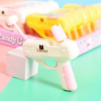 Halloween Kerstmis harde snoepjes speelgoedpistool |   6-kleurig cadeau met 12 lolly's |   voor kinderfeestjes, klaslokaalprijzen