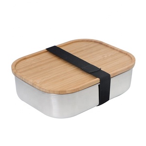 Lunch Box Bento Bamboo Bento Lunch Box Nicety Custom Sustainable Lunch Box Bamboo Wholesale 304 Stainless Steel Designer Lunch Box For Adults Bpa Free Bento Box