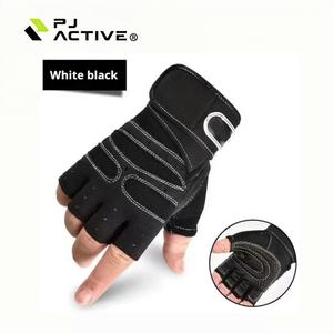 PINJIAN Luvas de Treino para Academia com Suporte de Punho, Luvas de Levantamento de Peso para Exercícios Pesados e Musculação - Product Image 1