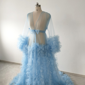 <span class=keywords><strong>Robe</strong></span> de mariée personnalisée en tulle pour femme, <span class=keywords><strong>robe</strong></span> de maternité pour séance photo, <span class=keywords><strong>robe</strong></span> bouffante, robes de soirée de <span class=keywords><strong>mariage</strong></span> - Product Image 4