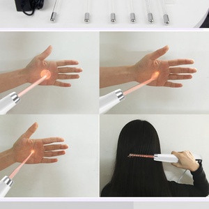 เครื่องนวดหน้าแบบพกพา รุ่นใหม่ล่าสุด ปี 2025 สำหรับการบำบัดด้วยคลื่นความถี่สูงเพื่อการดูแลผิว - Product Image 5