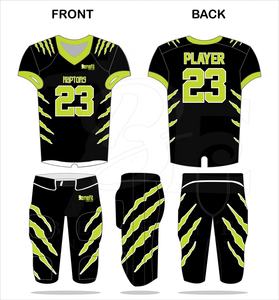 Maillot de football américain à manches courtes grande taille Nouveau design avec broderie américaine Caractéristiques respirantes Set Styling - Product Image 4