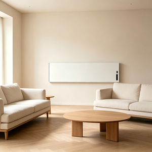 Panneau chauffant mural intelligent en cristal de carbone, radiateur électrique ultra-fin avec écran LED et contrôle Wi-Fi, options multicolores - Product Image 5