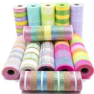 Sangle décorative de Noël de style solide de 5,5 à 21 pouces avec couleur personnalisable pour cadeaux DIY et décoration de couronnes, ornement en gros - Product Image 1