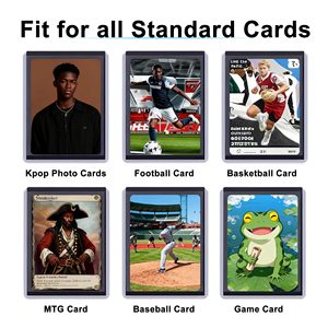 Fundas para tarjetas coleccionables 100 diseños grifos Metal Tcg Color dorado caja de carpeta de tarjetas coleccionables juego tarjetas coleccionables personalizadas con caja ciega - Product Image 2
