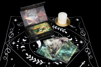 Cartes de tarot imprimées personnalisées 350 g/m² Jeux de cartes Oracle Jeux de cartes avec boîte rigide personnalisée