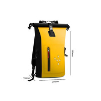 Sac de rafting en PVC pour l'extérieur, en stock, multifonctionnel, imperméable, unisexe, sac à dos imperméable pour l'extérieur, fermeture à boucle à enroulement