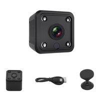 Mini Cámara WiFi A9 Inalámbrica HD 1080P, Cámara de Seguridad Interior para el Hogar con Sensor CCD H.264, Económica