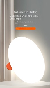 El más nuevo Panel de luz Led pequeño sin marco para interiores Iluminación de techo redonda Luces LED retroiluminadas empotradas 170mm Fromchina - Product Image 2